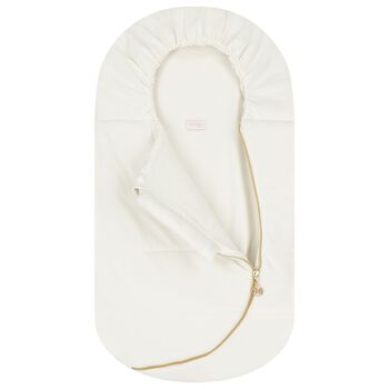 Baby Girls Ivory Logo Nest