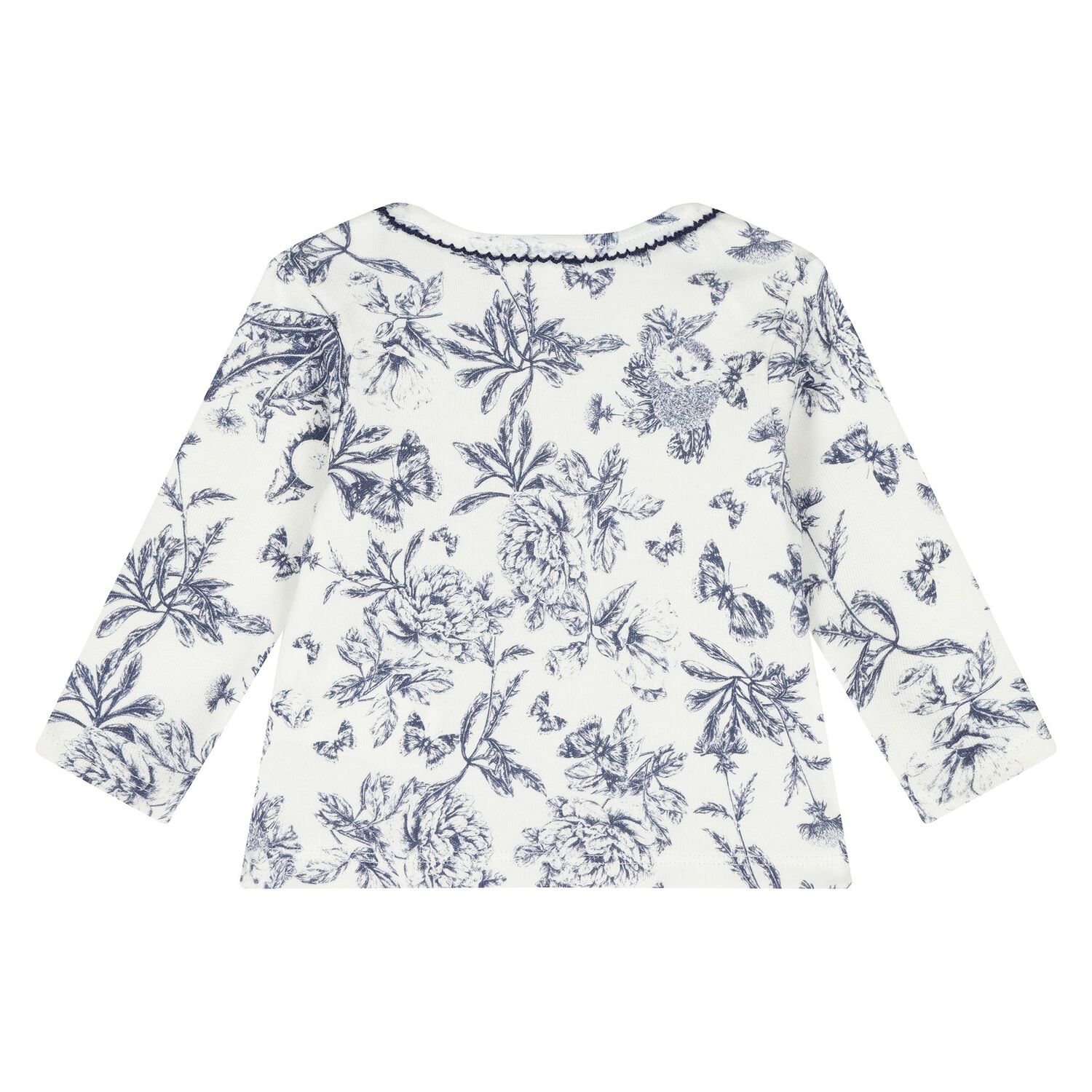 بيجامة اطفال توال دي جوي باللون الابيض و كحلي, 1, hi-res image number null