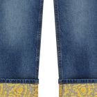 بنطلون جينز للبنات باللون الازرق, 1, hi-res