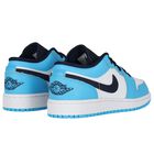 Blue & White Air Jordan 1 Low Trainers, 11, hi-res
