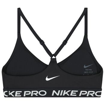 Girls Black Logo Bra Top 