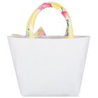 Girls Yellow & Ivory Bow Hand Bag, 1, hi-res