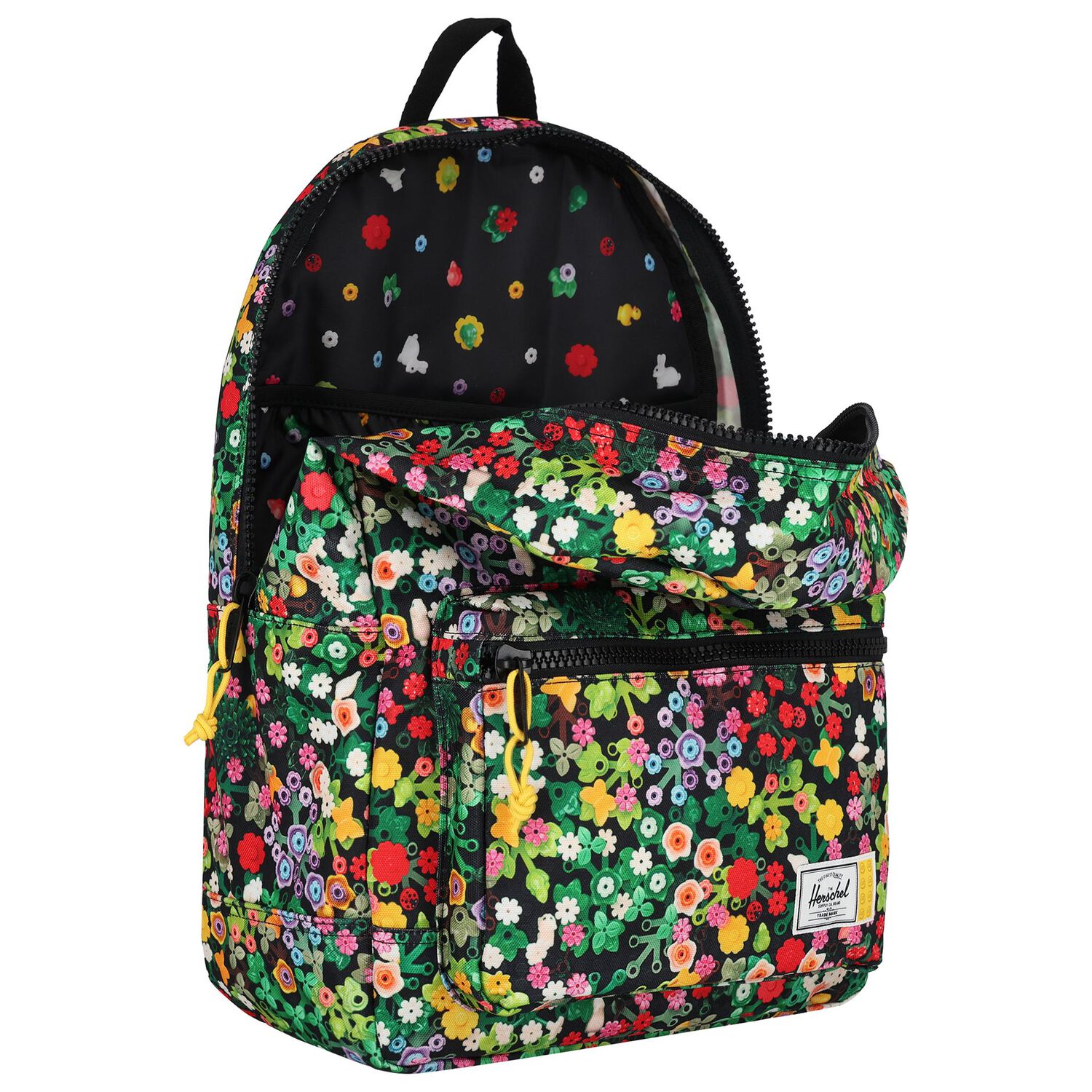 Girls Green Floral LEGO® Backpack, 2, hi-res