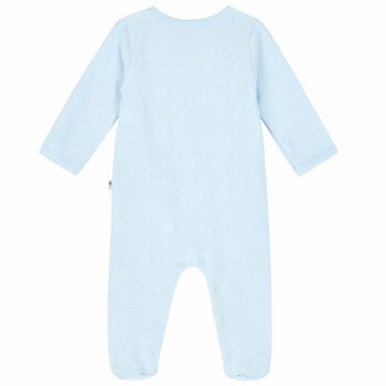 Baby Boys Blue Birds Babygrow