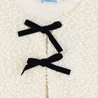 Girls White & Black Rhinestone Leggings Set, 1, hi-res