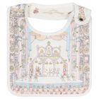 White & Blue Nutcracker Baby Carré Swaddle & Bib Gift Set, 1, hi-res