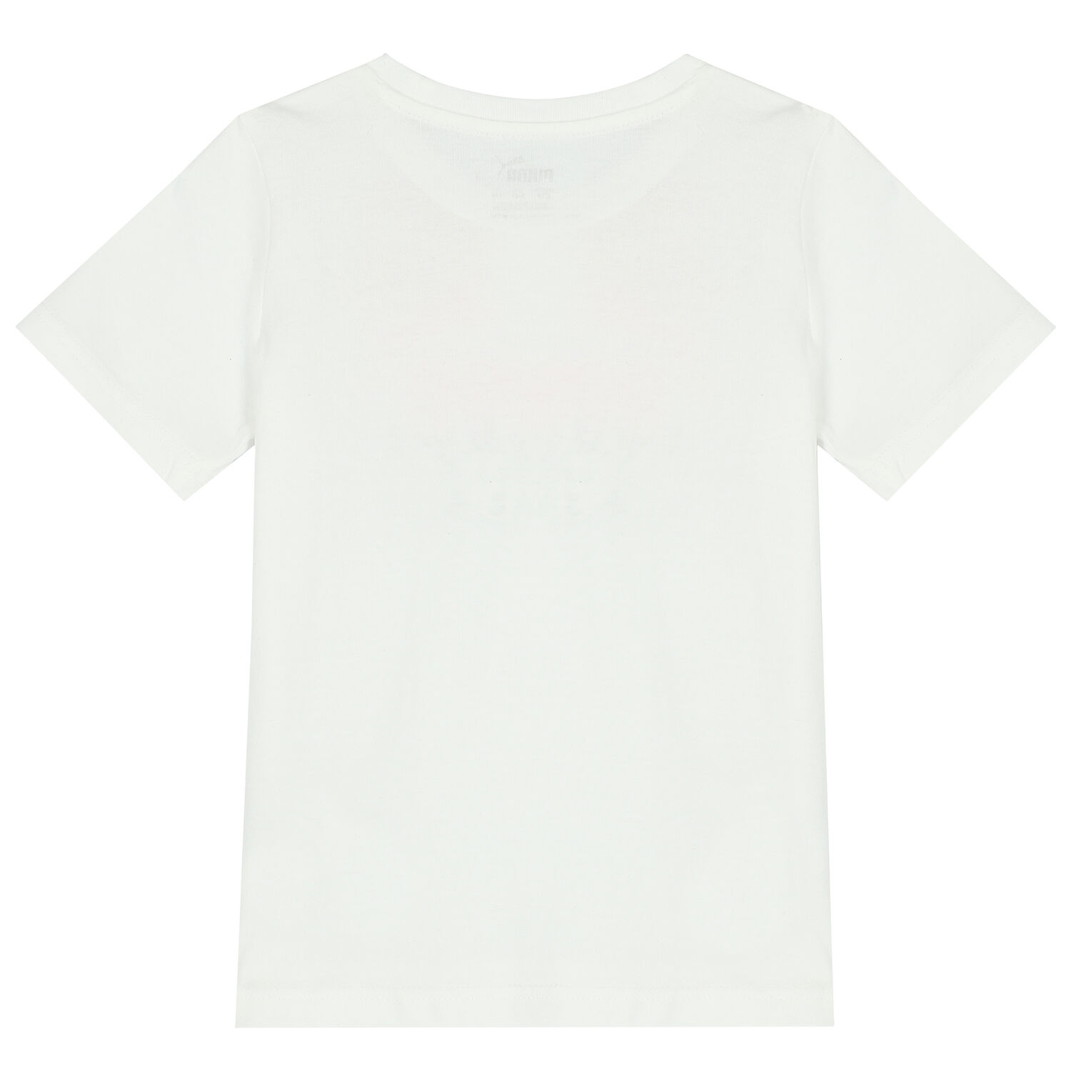 Girls White Logo T-Shirt, 2, hi-res