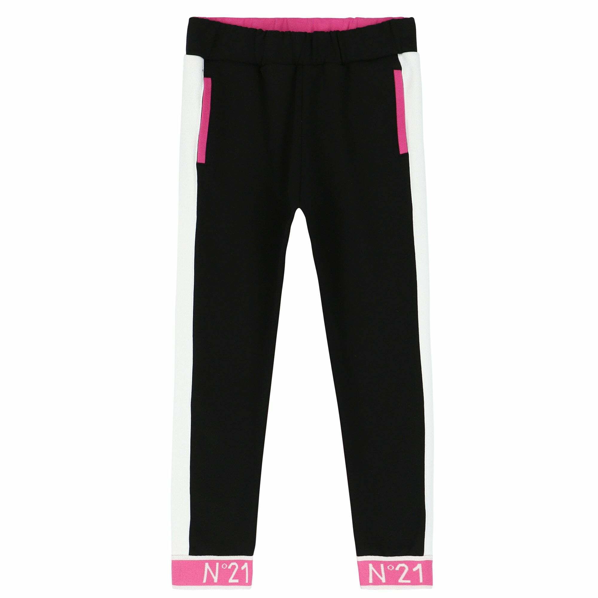 N 21 Girls Black Pink Joggers Junior Couture Oman