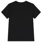 Black Teddy Bear Logo T-Shirt, 4, hi-res