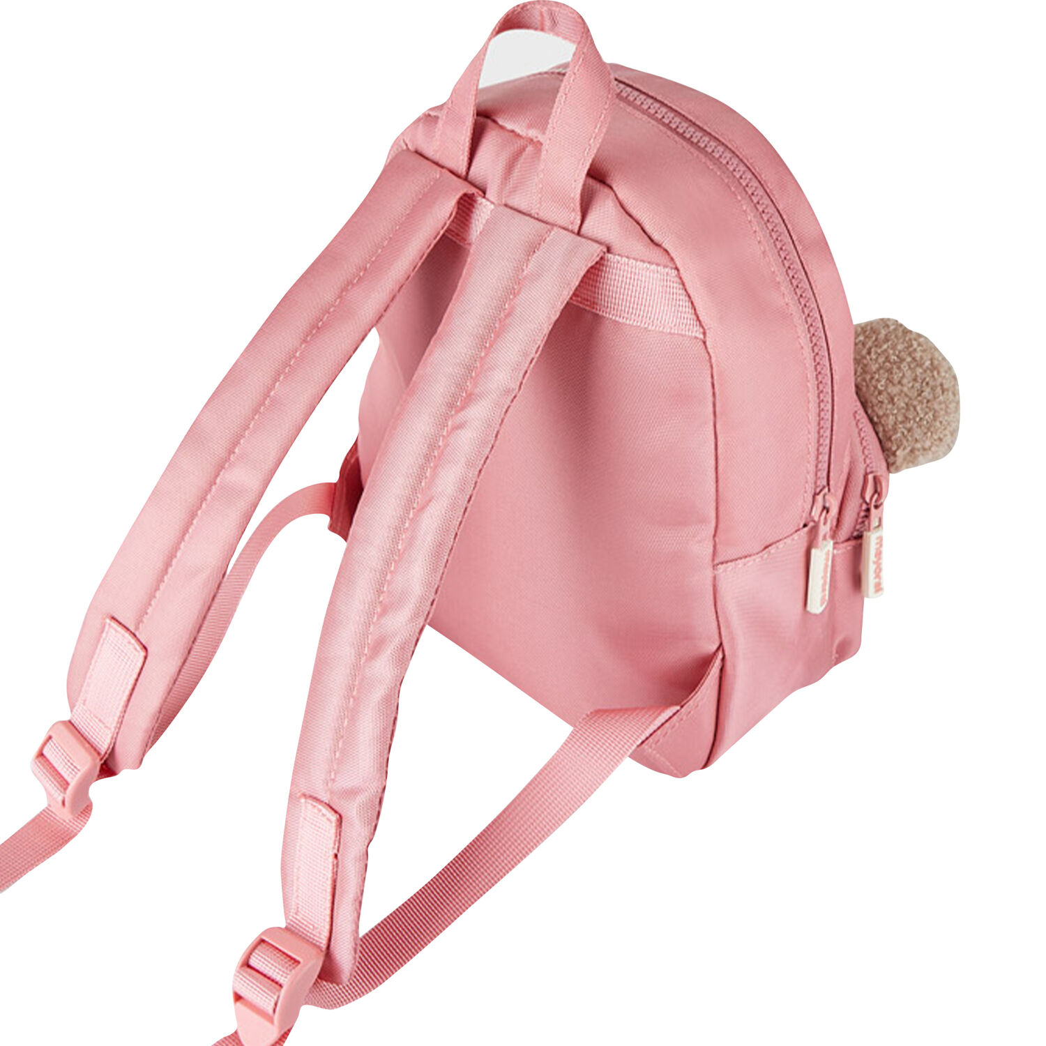 Girls Pink Bear Backpack, 1, hi-res image number null
