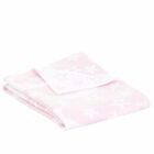 Baby Girls Pink Knitted Blanket, 1, hi-res
