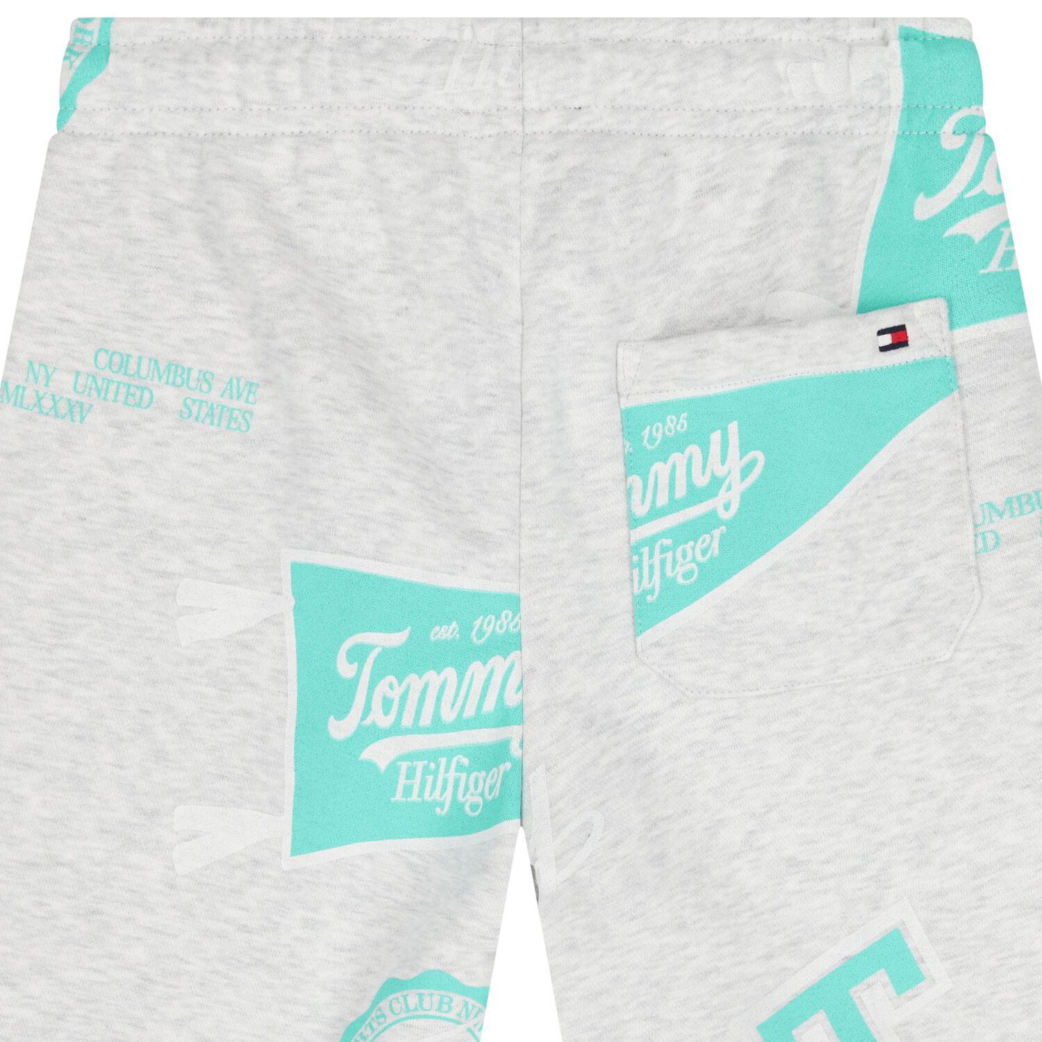 Boys Grey Logo Shorts, 2, hi-res image number null