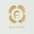 Younger Girls White & Gold Chiffon Dress, 1, hi-res