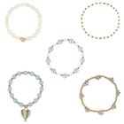 Girls Blue Bracelets, 10, hi-res