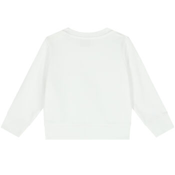 White Crest Logo Sweatshirt