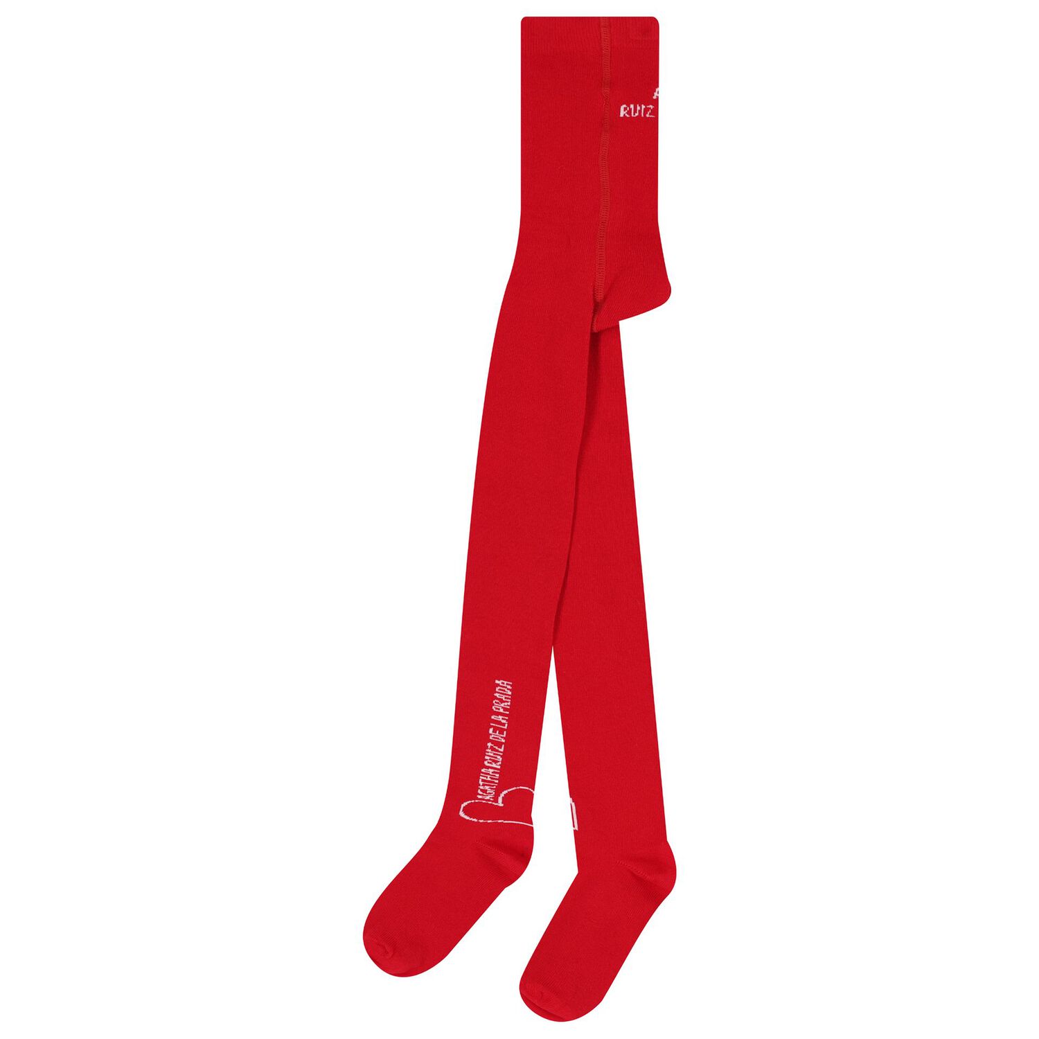 Girls Red Heart & Check Dress Set, 1, hi-res image number null