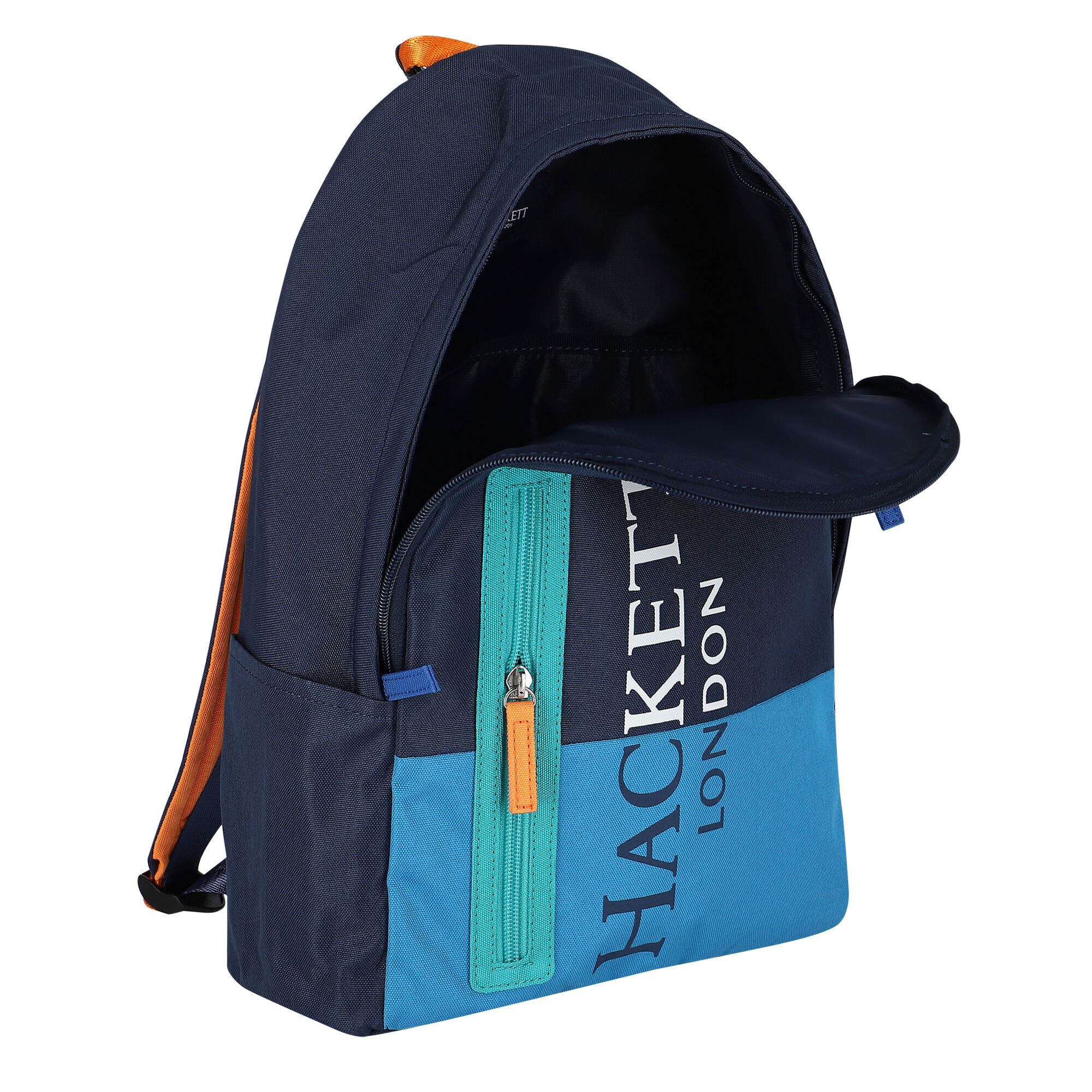 Hackett London Boys Navy Logo Backpack Junior Couture