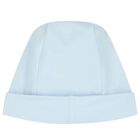 Baby Boys Blue Lace Hat, 1, hi-res