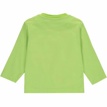 Boys Green Long Sleeved Top