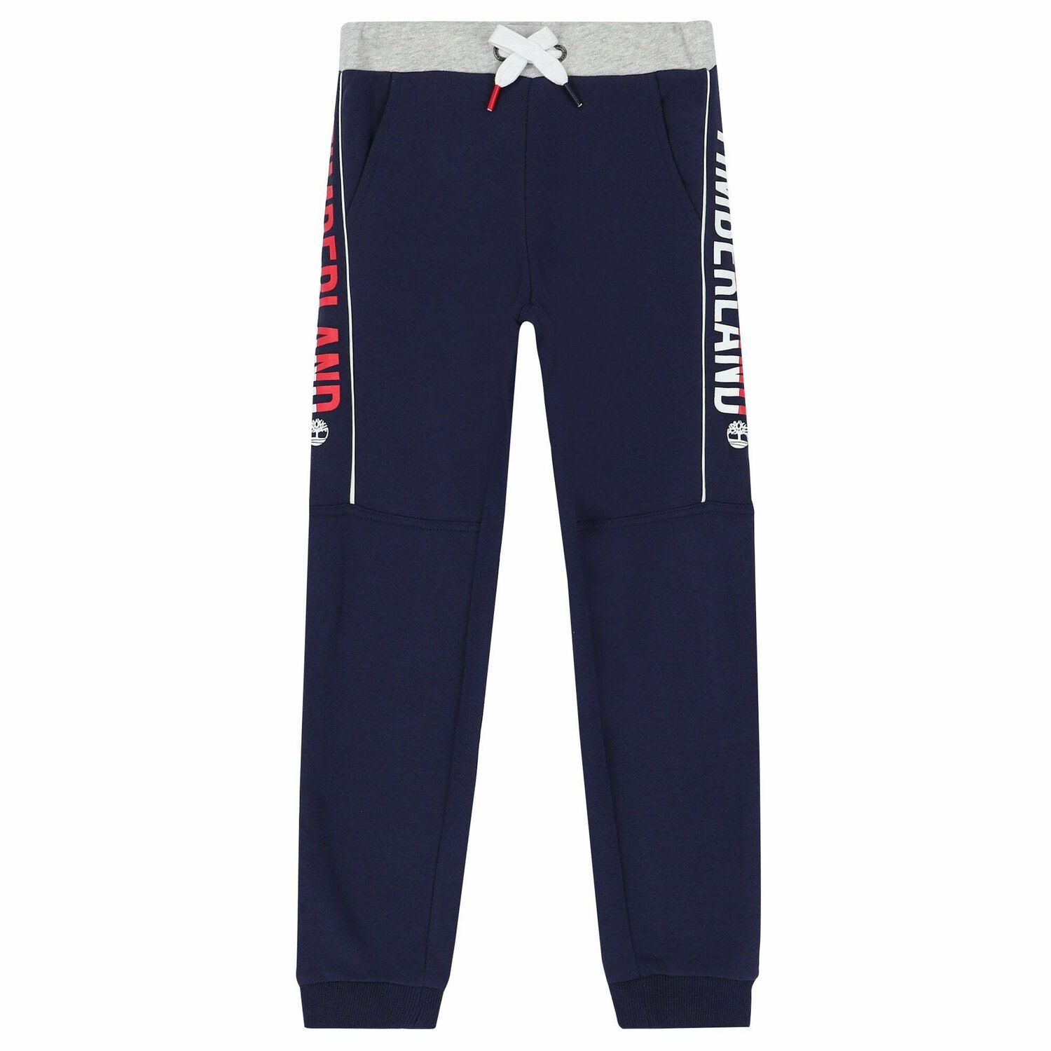 Boys Navy Logo Joggers, 1, hi-res