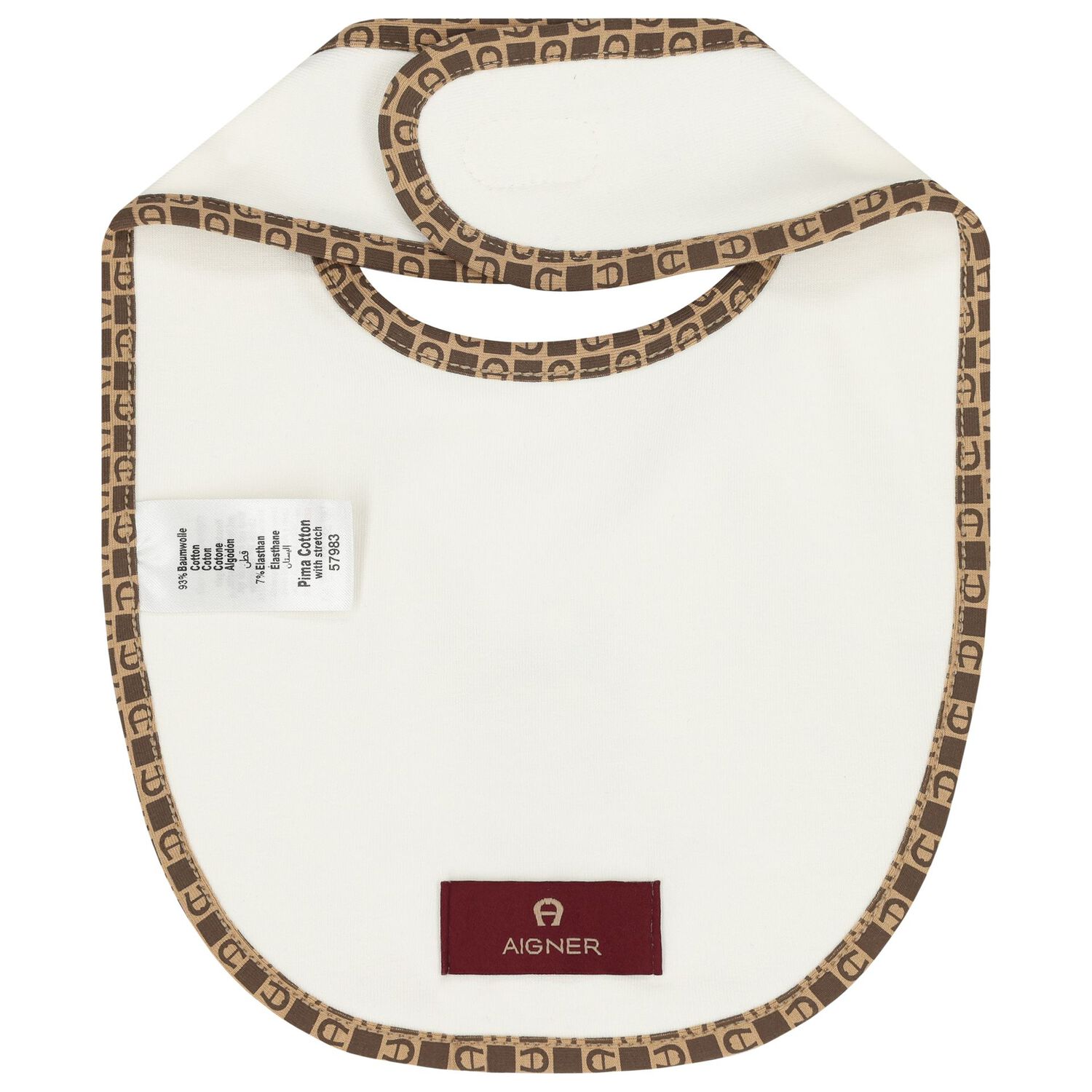 Ivory Logo Baby Bib, 1, hi-res image number null