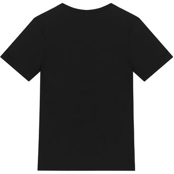 Boys Black Logo T-Shirt