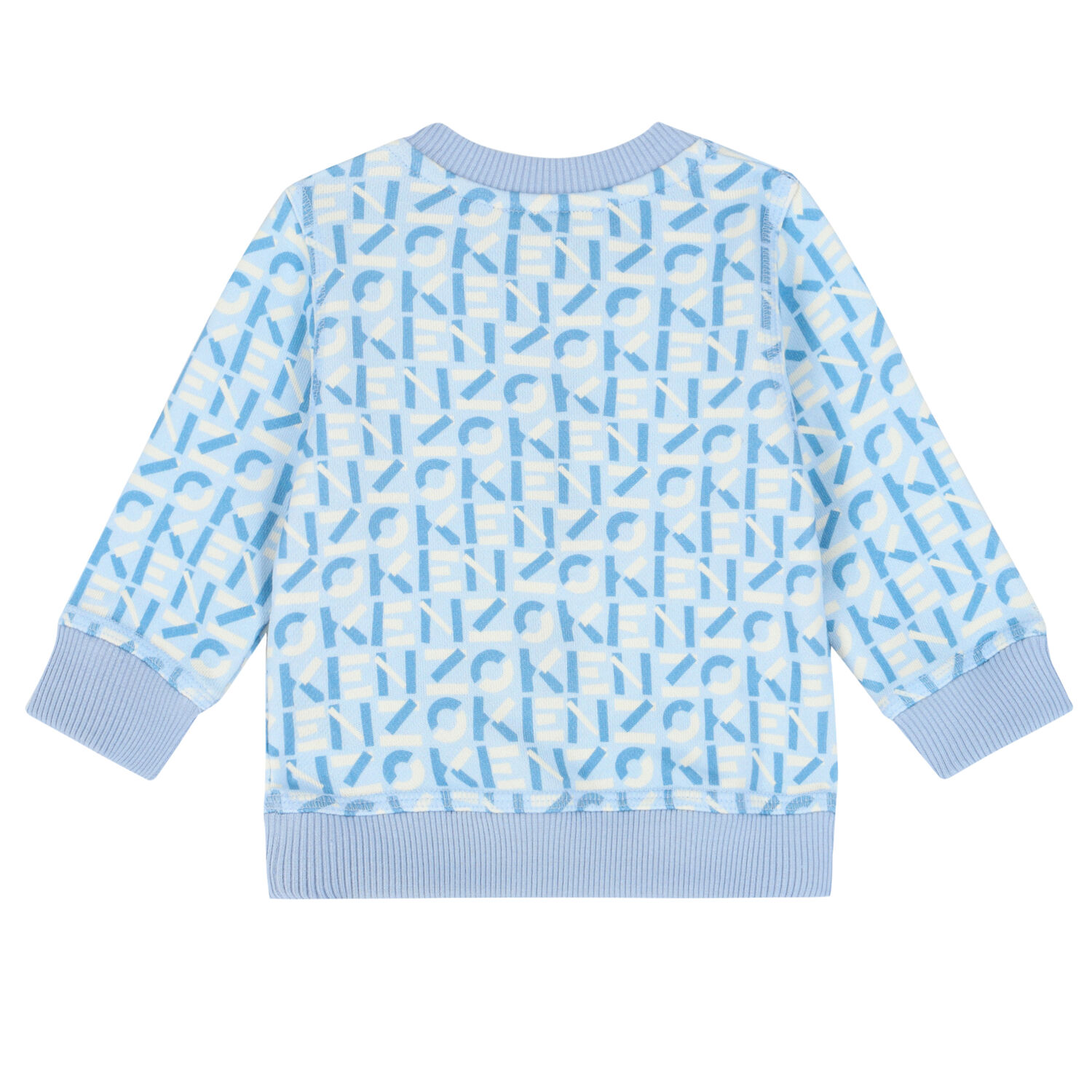 Younger Boys Blue Logo Sweatshirt, 1, hi-res image number null