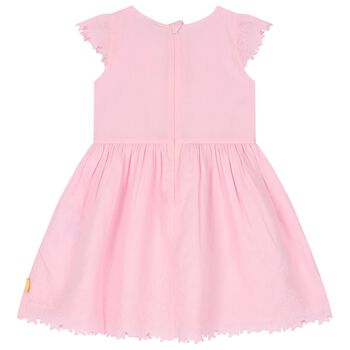 Younger Girls Pink Teddy Dress