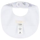 Baby Boys White & Blue Geo Map Babygrow Gift Set, 2, hi-res