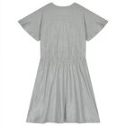 Girls Silver Logo Dress, 1, hi-res