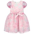 Girls Pink & Green Dress, 1, hi-res