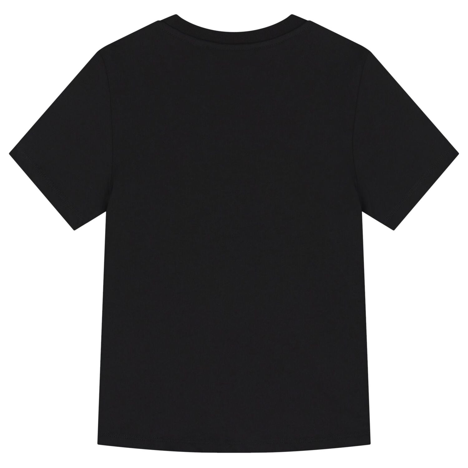 Boys Black Logo T-Shirt, 2, hi-res