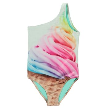 Girls Multi-Colored Ice Cream Nai Swimsuit