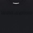 Girls Black Logo Rhinestones T-Shirt, 1, hi-res