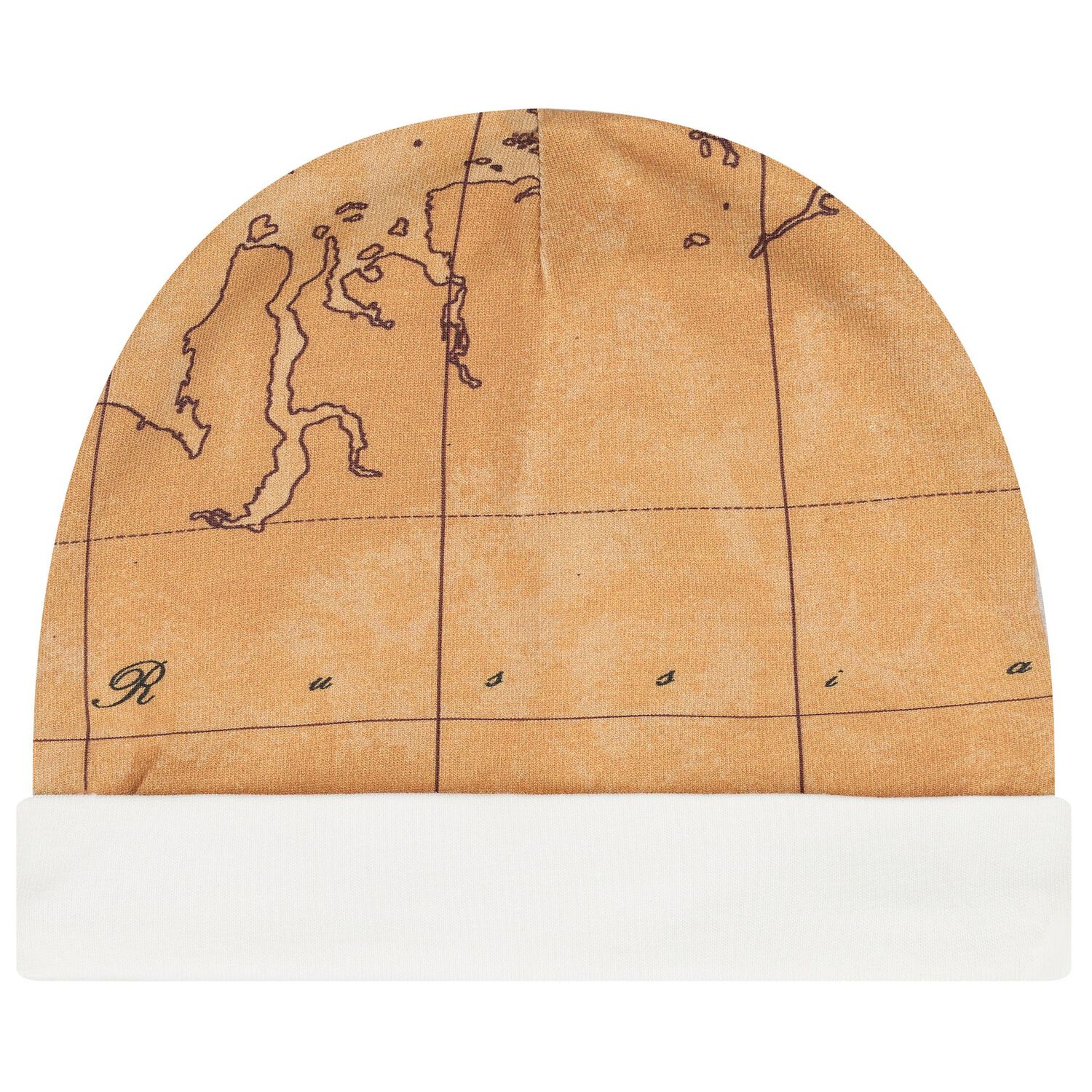 Beige & Ivory Geo Map Babygrow Gift Set, 1, hi-res