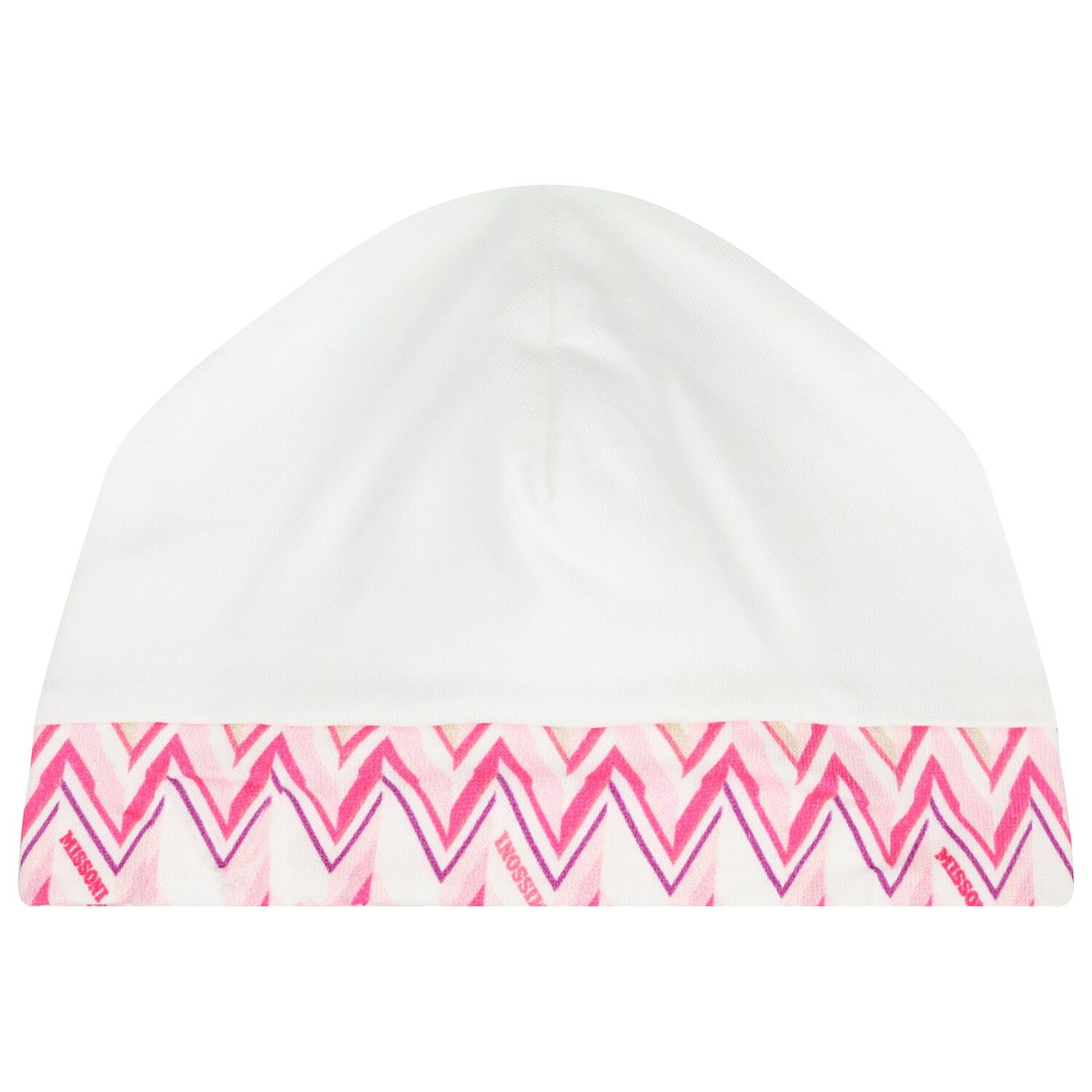 Baby Girls White & Pink Teddy Bear Zig Zag Babygrow Gift Set, 1, hi-res