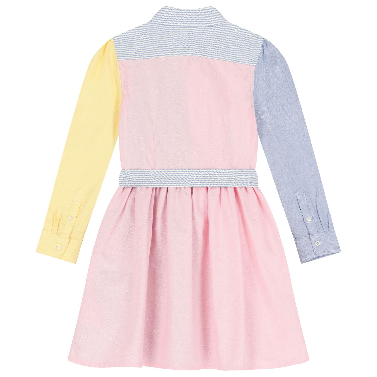 Girls Multi-Colored Logo Dress, 1, hi-res