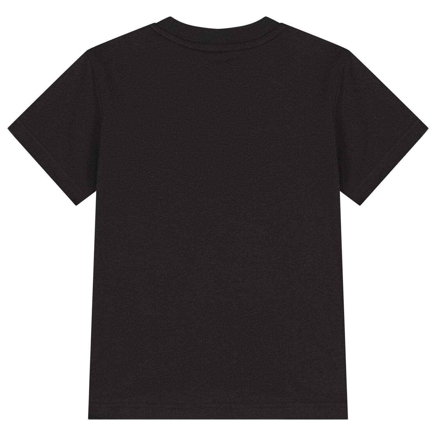 Boys Black Logo T-Shirt, 1, hi-res