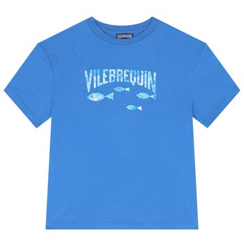 Boys Blue Logo T-Shirt