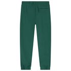 Boys Green Logo Joggers, 1, hi-res