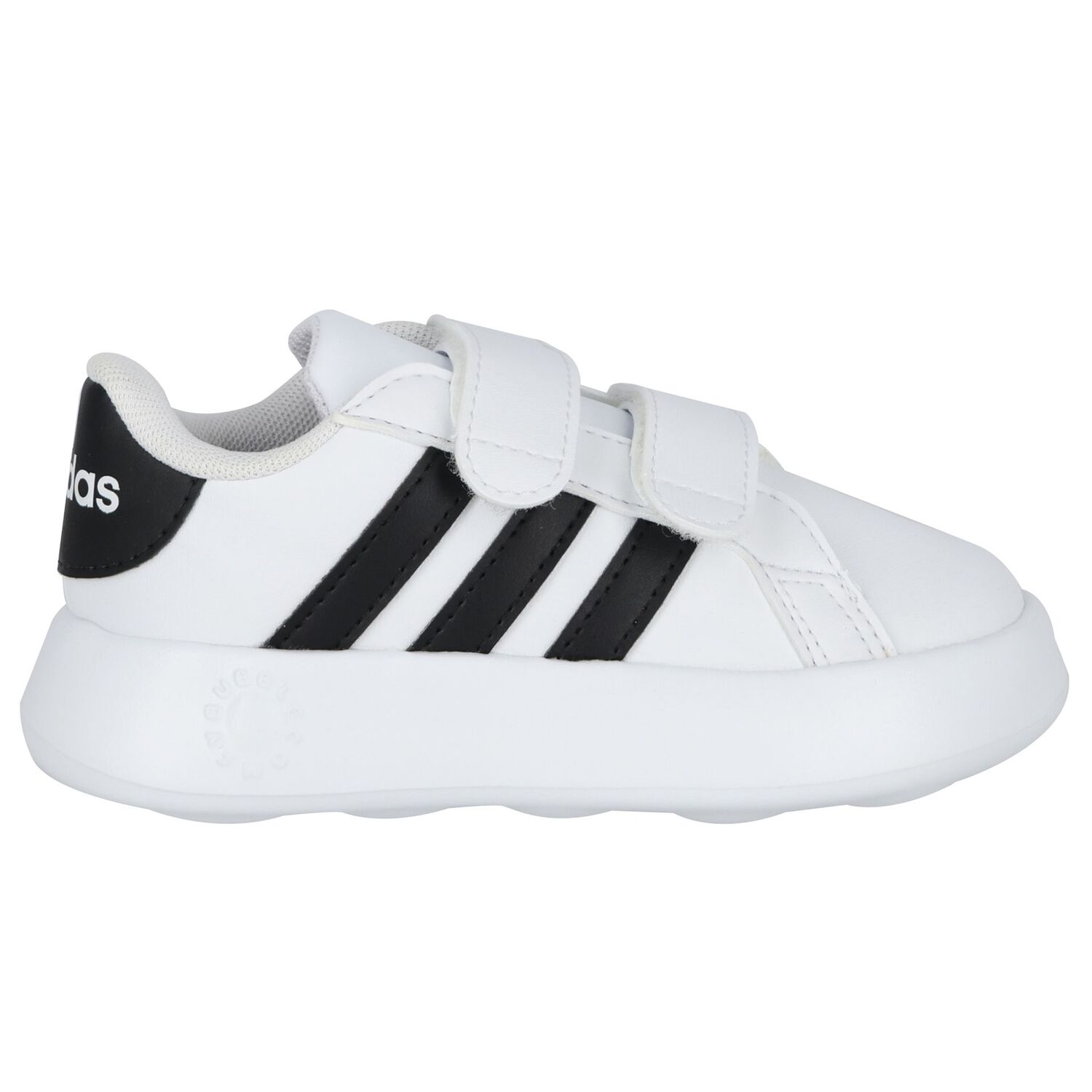 White Grand Court Trainers, 1, hi-res