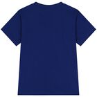 Boys Blue Logo T-Shirt, 1, hi-res