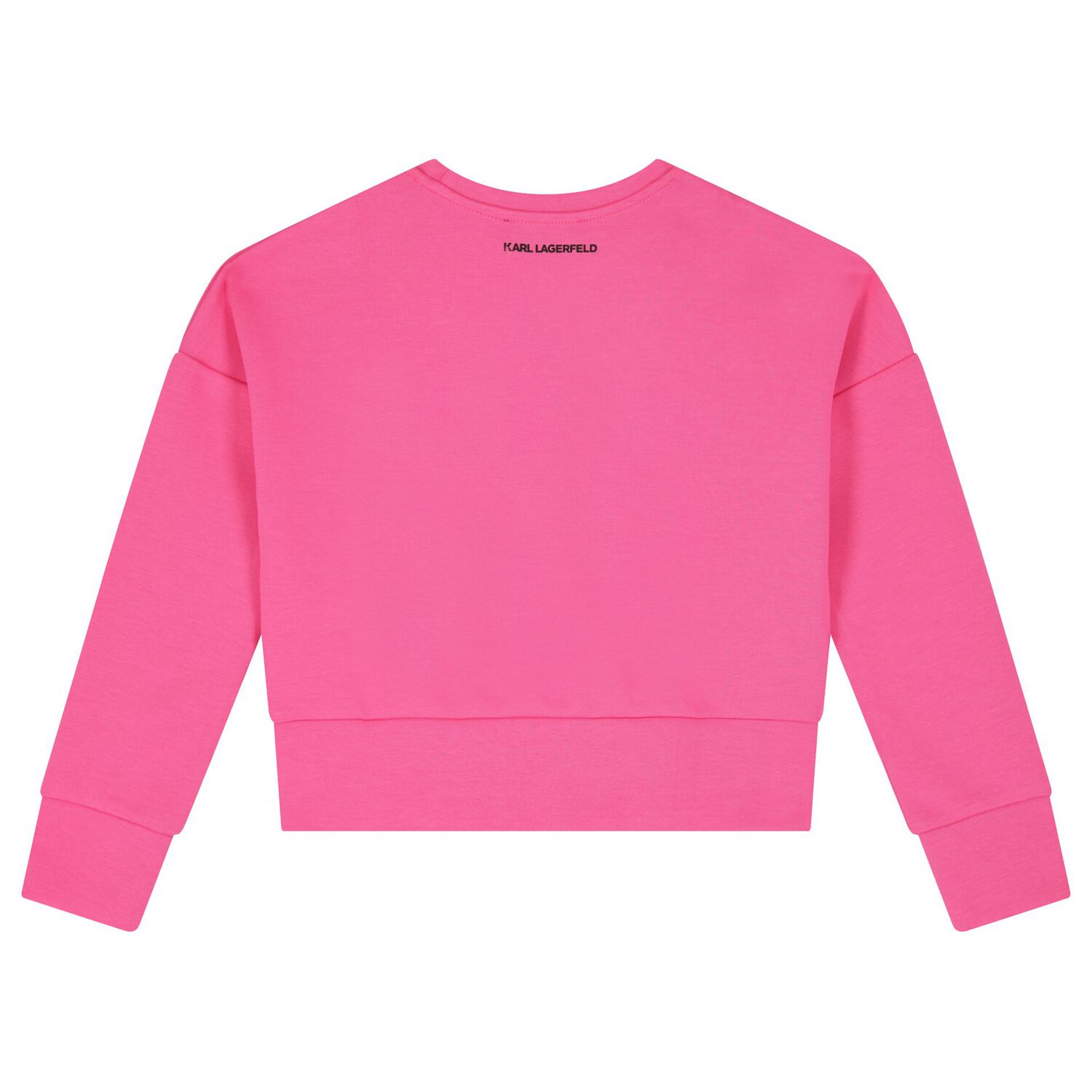 Girls Pink Ikonik Sweatshirt, 1, hi-res image number null