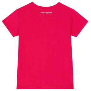 Girls Pink Choupette T-Shirt