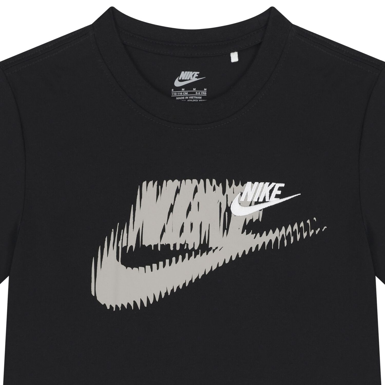 Boys Black Logo Shorts Set, 2, hi-res