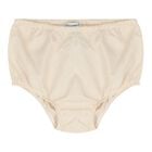 Baby Girls Beige Floral Striped Dress Set, 1, hi-res