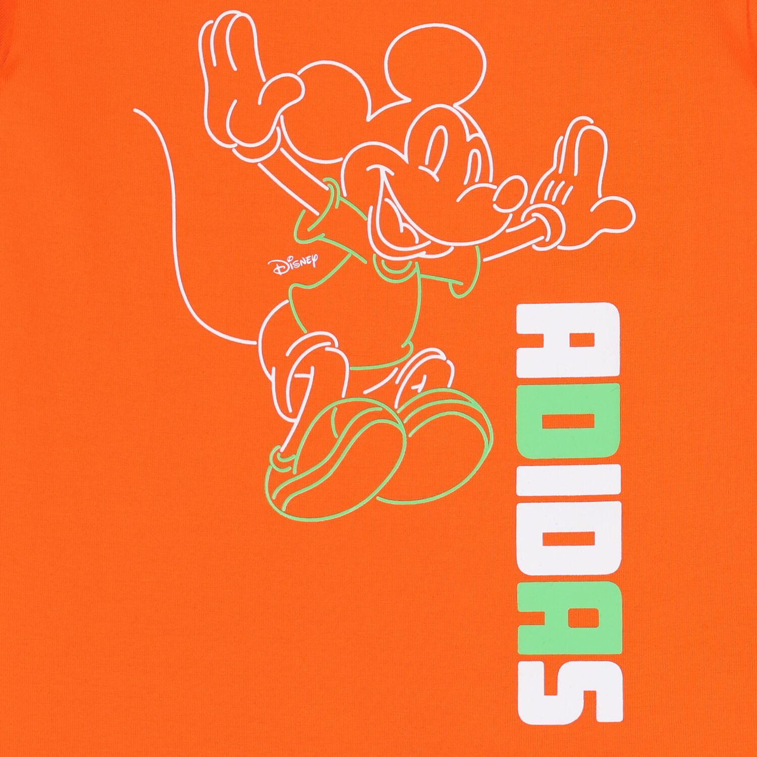 طقم شورت اطفال بالشعار بطبعه ديزنى باللون الاسود والبرتقالى , 1, hi-res