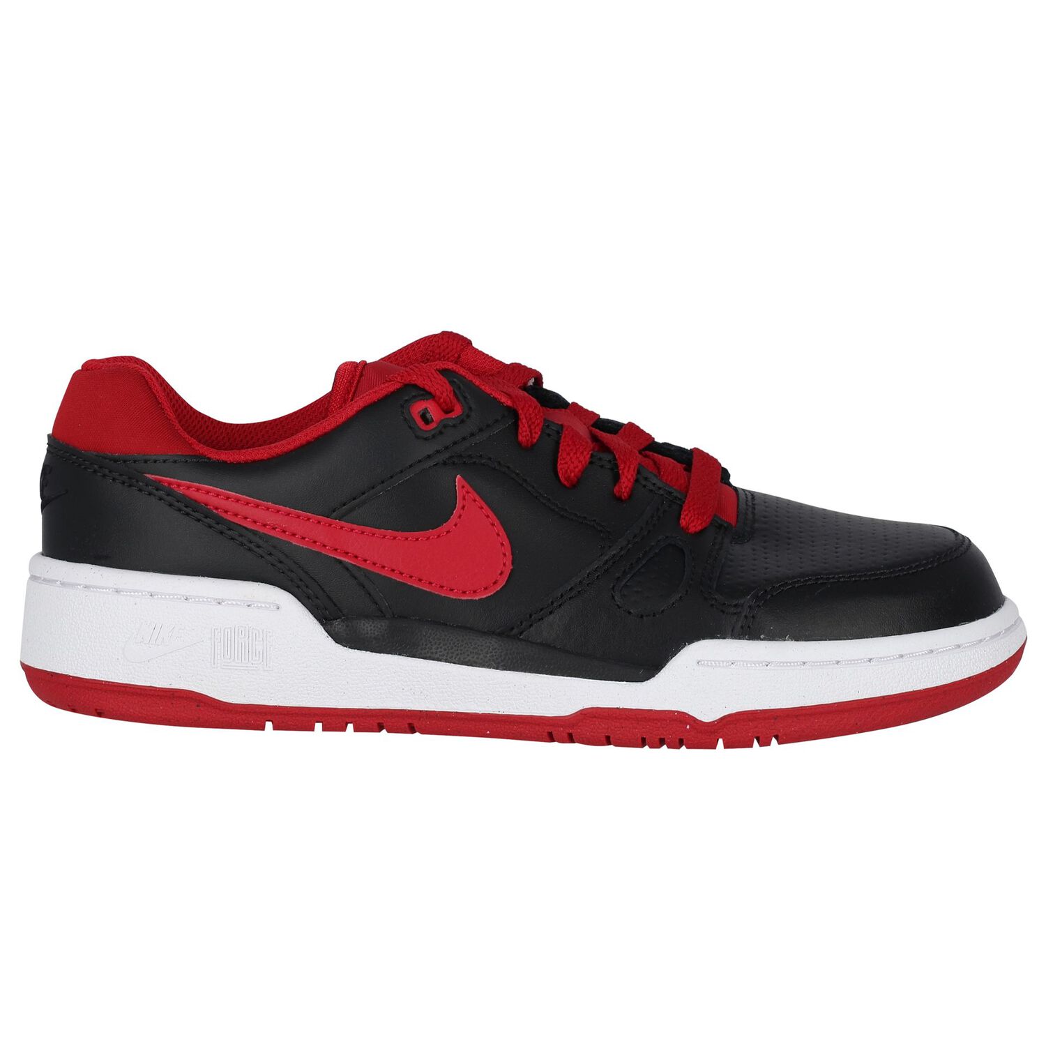 Black & Red Full Force Low Trainers, 1, hi-res image number null