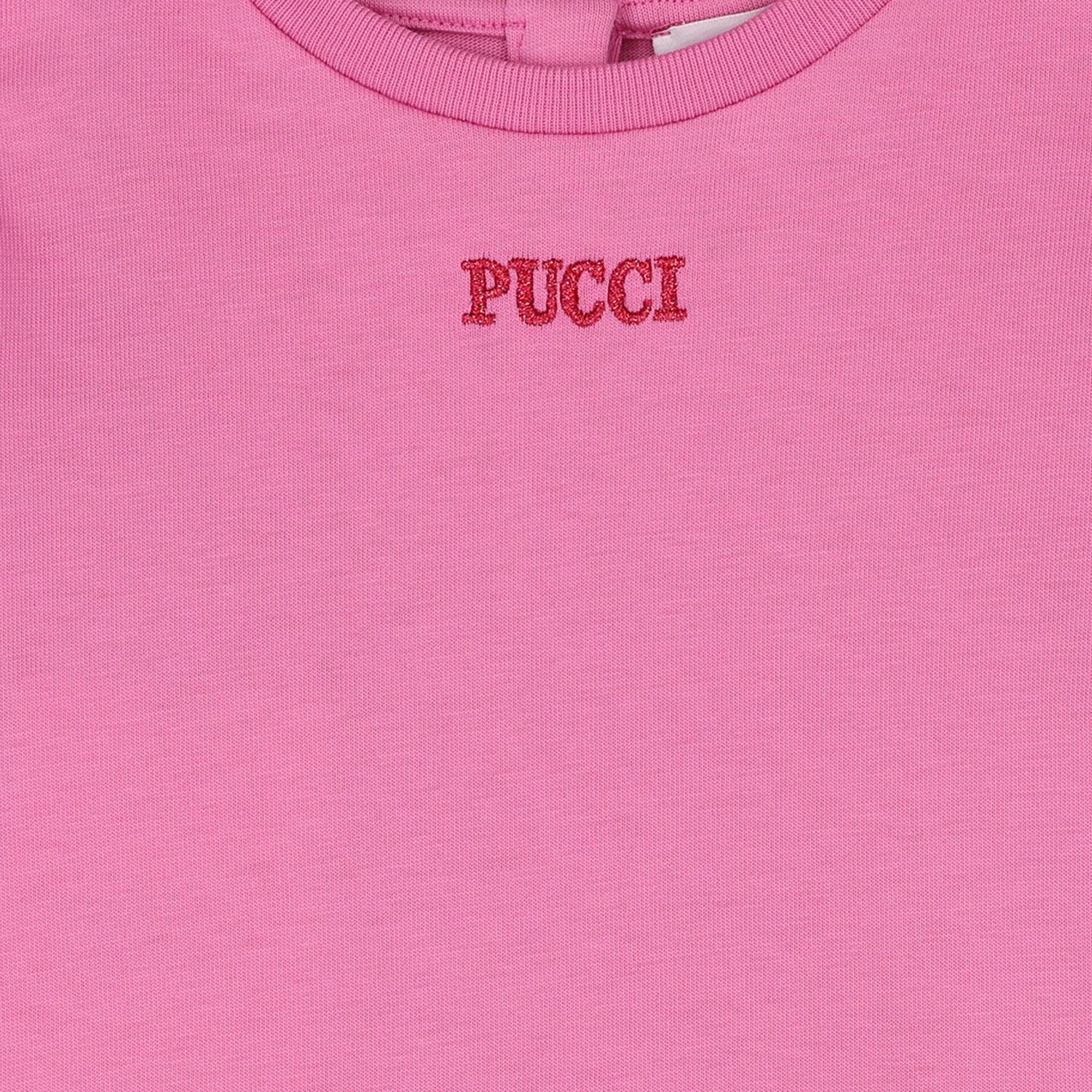 Younger Girls Pink Labirinto Dress, 1, hi-res
