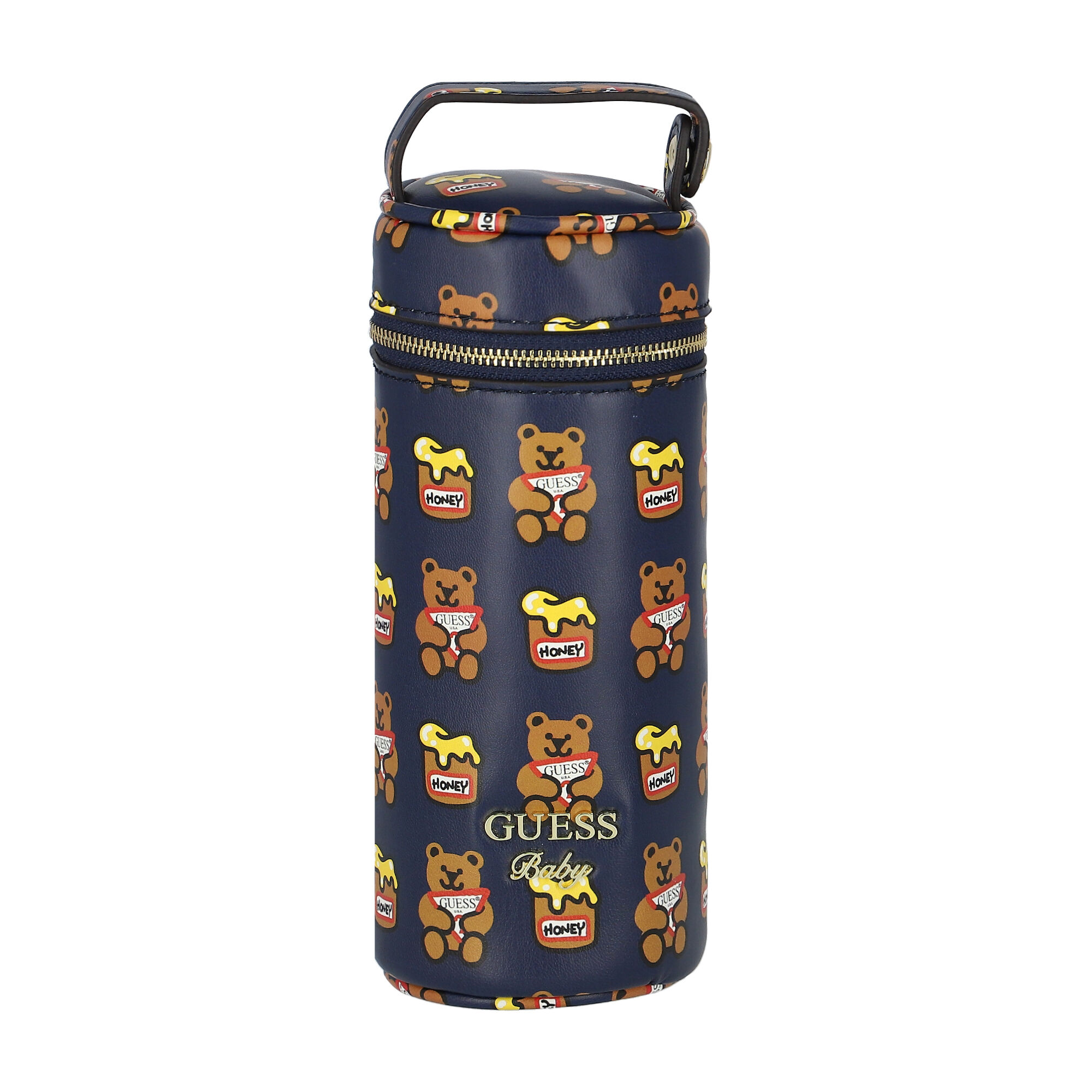 Guess Baby Boys Navy Logo Bottle Bag Junior Couture Kuwait